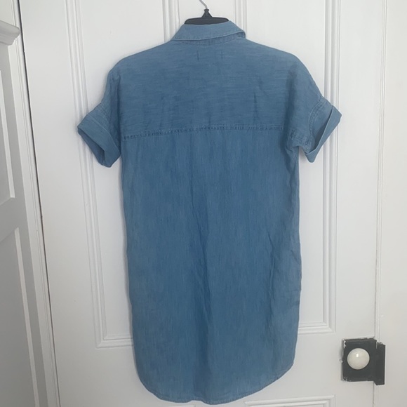 Madewell Courier Denim Shirt Dress - Picture 2 of 3